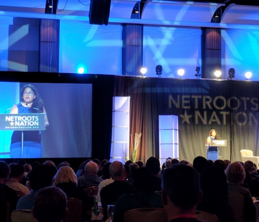 Pamela Chomba at Netroots Nation 2017