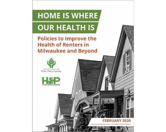 Home is Where Our Health Is: Policies to Improve the Health of Renters in Milwaukee and Beyond