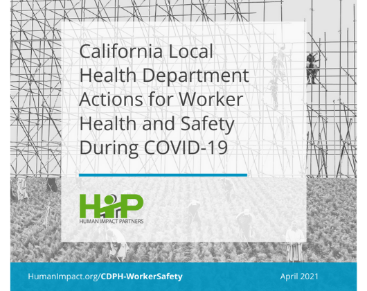 California Local Health Department Actions for Worker Health and Safety During COVID-19