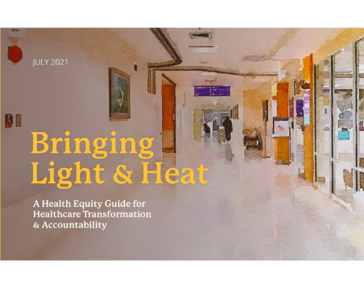 Bringing Light & Heat: An Equity Guide for Healthcare Transformation and Accountability