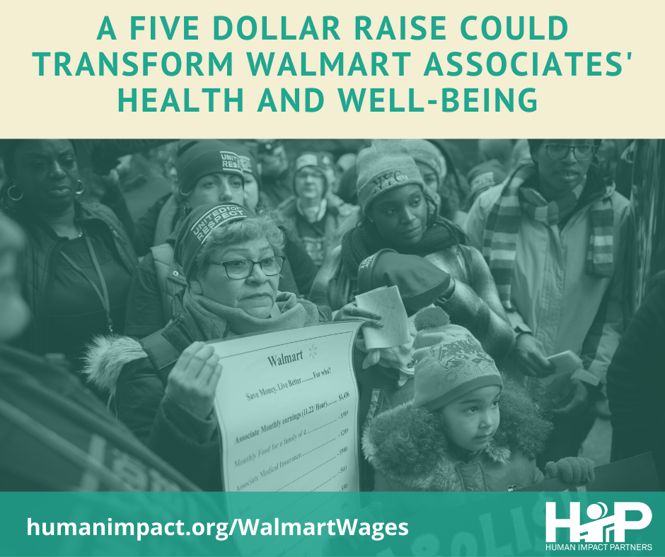 A Five Dollar Raise Could Transform Walmart Associates' Health and Well