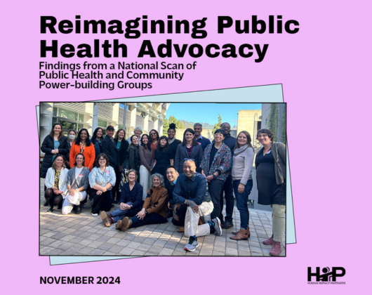 Reimagining Public Health Advocacy: Findings from a National Scan of Public Health and Community Power-building Groups